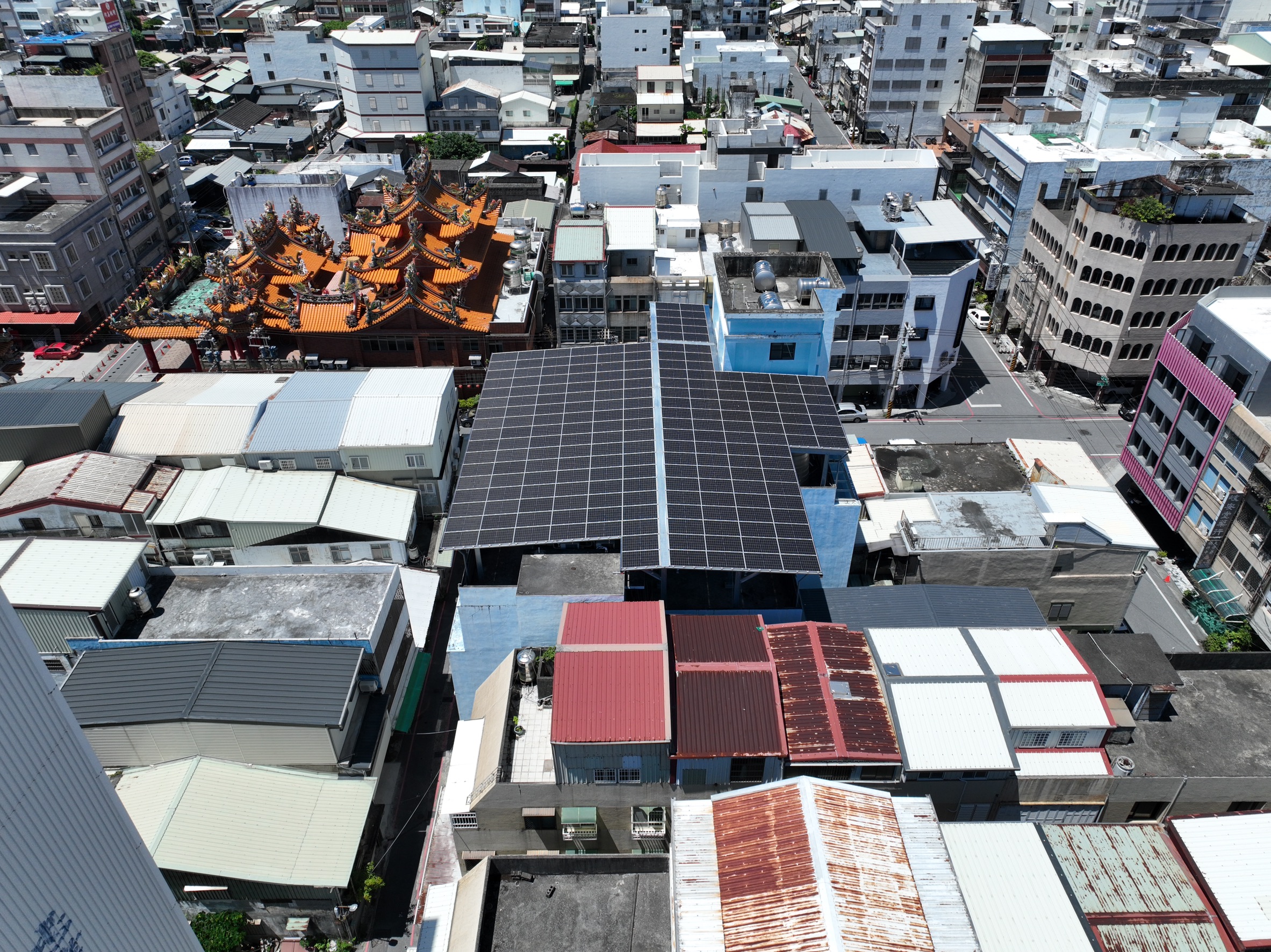 2024 花蓮市 童話故事館 專利防水型支架  防雨兼通風節能