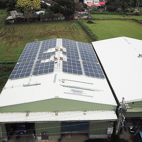 大型太陽能電廠建置